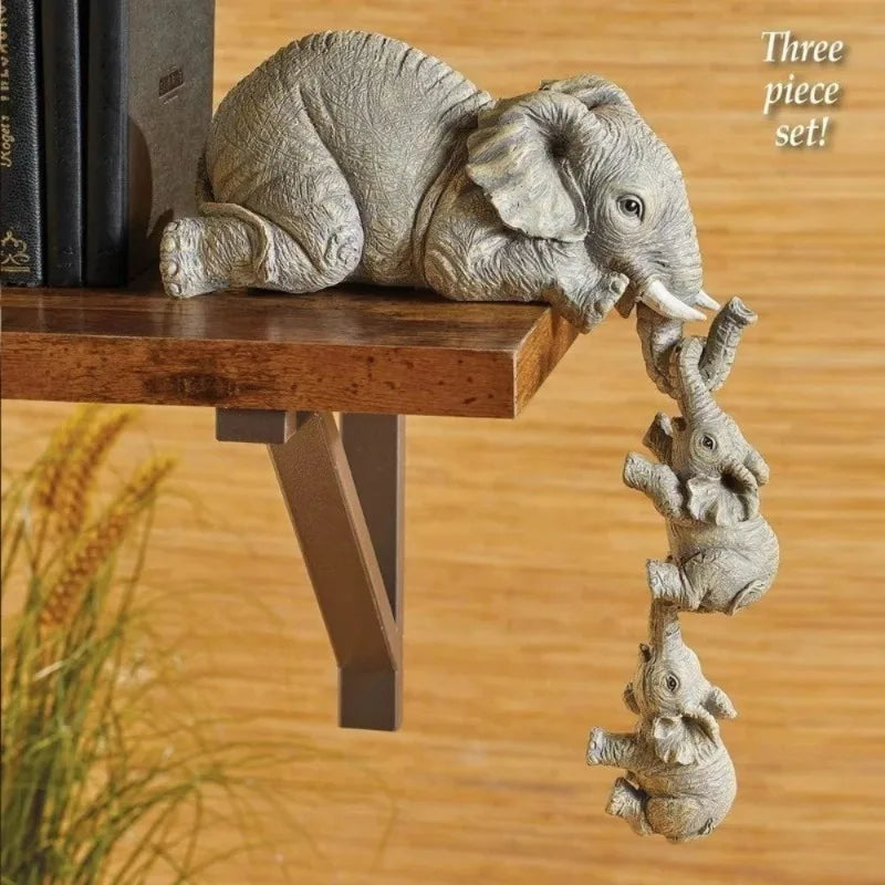 Elephant Love Figurines
